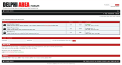 Desktop Screenshot of forum.delphiarea.com